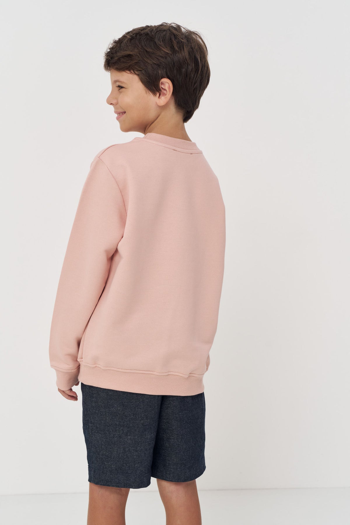 Blusão Minimalista Menino Acostamento Next Rosa Cha