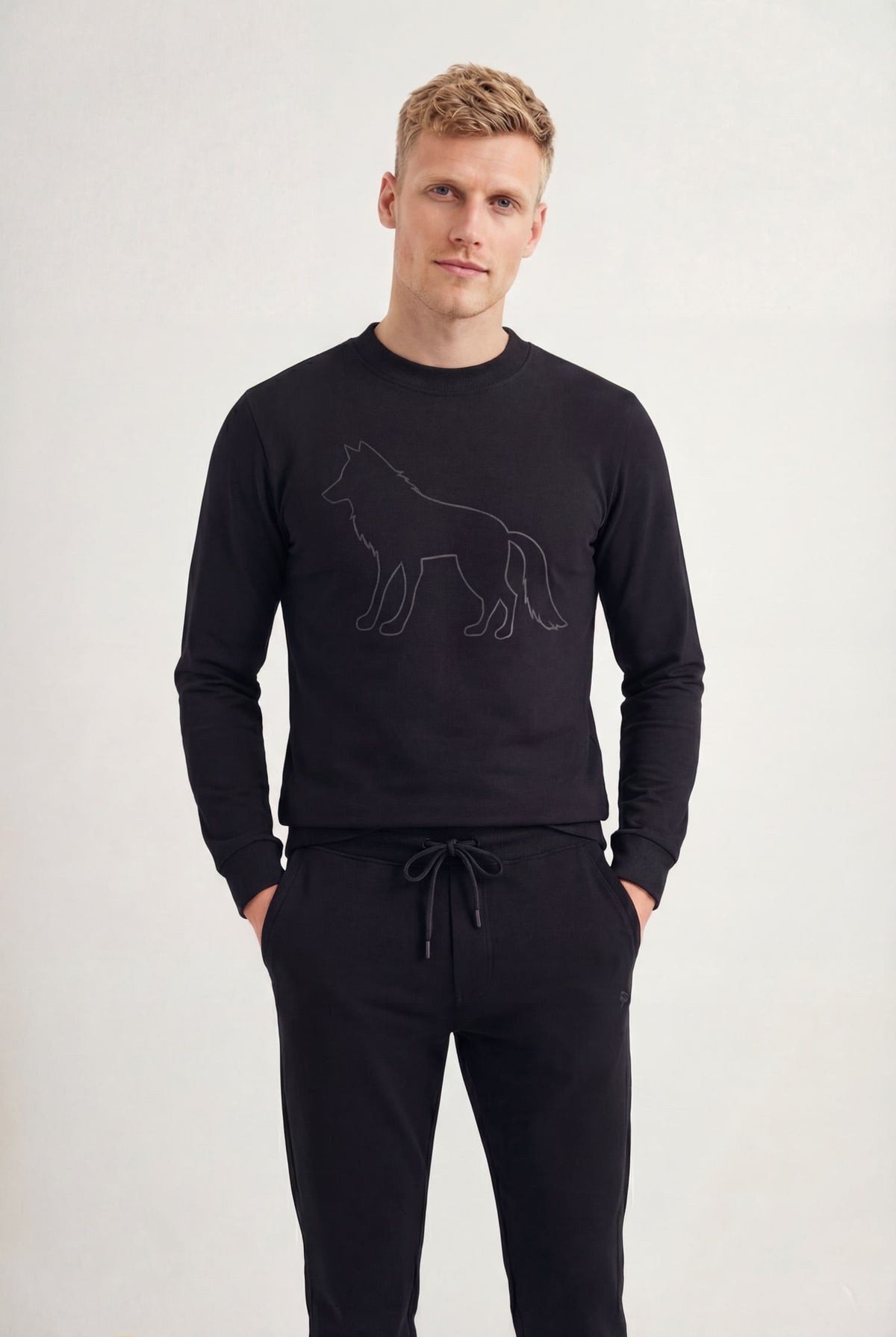 Blusão Casual Wolf Masculino Acostamento Branco