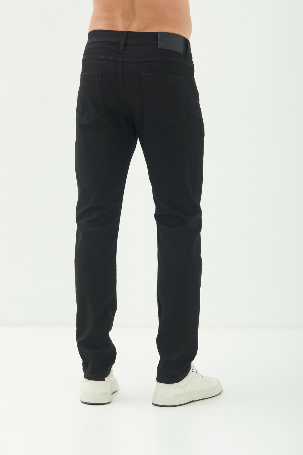Calça Sarja Skinny Tech Masculina Acostamento Jeans Escuro