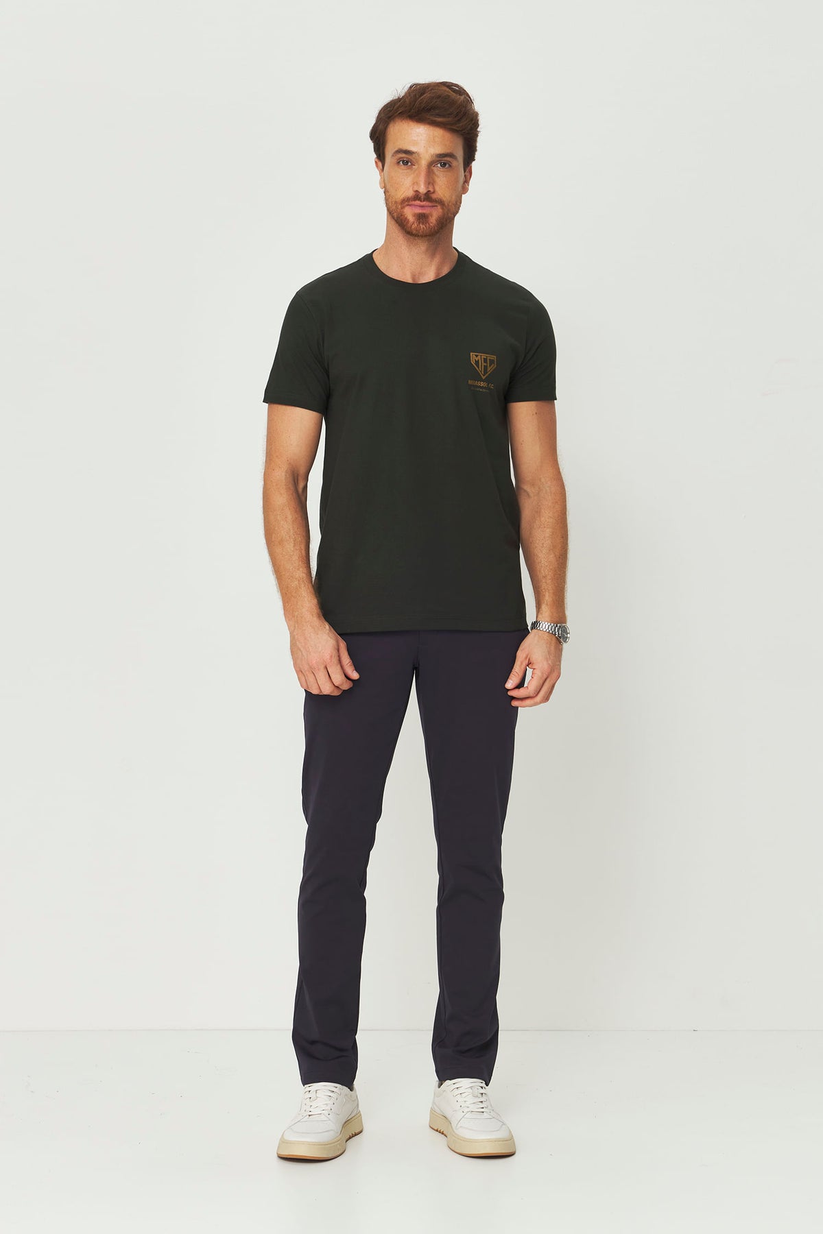 Camiseta Garra Mirassol Masculina Acostamento Verde Folhagem