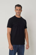 Camiseta Wolf Hexagon Masculina Acostamento Preto