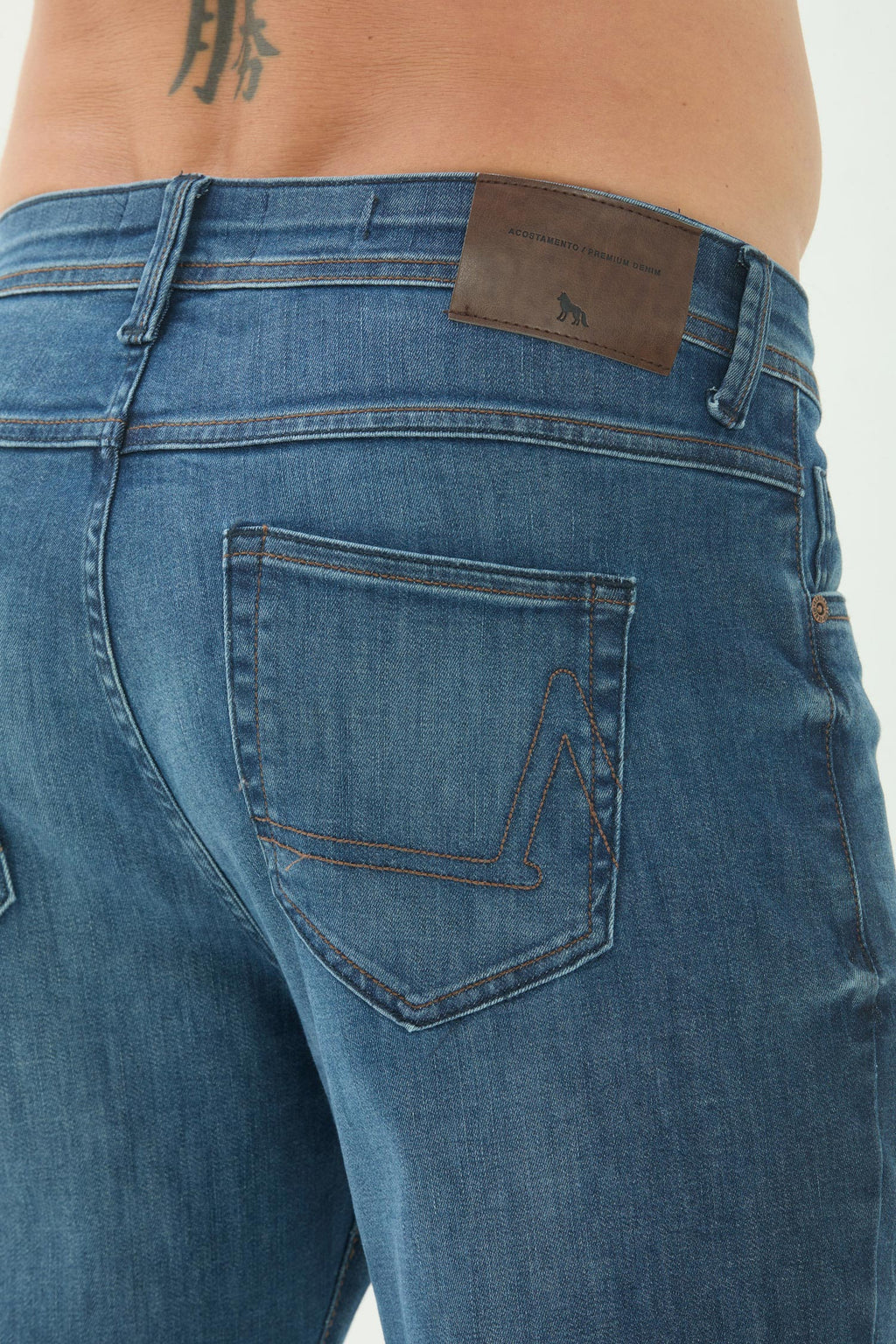Calça Jeans Tech Rock Thermotech Masculina Acostamento Jeans Escuro