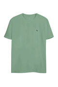 Camiseta Essential Casual Masculina Oversize Acostamento Verde Matte