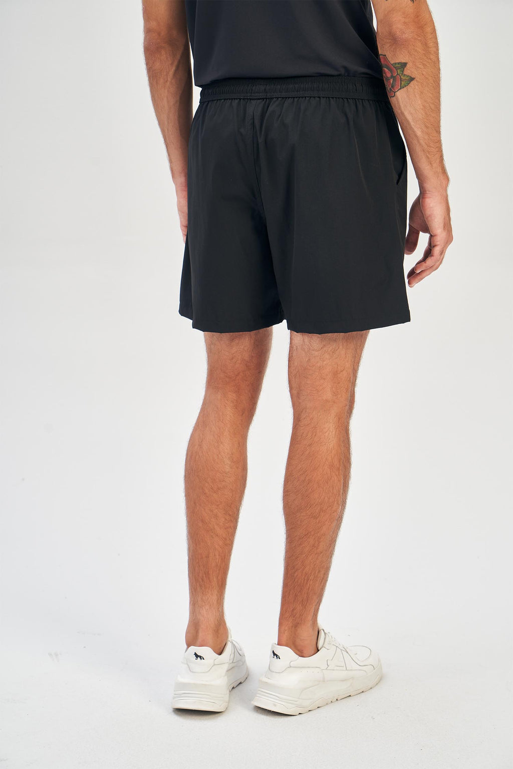 Short Esportivo Walk Masculino Acostamento Preto