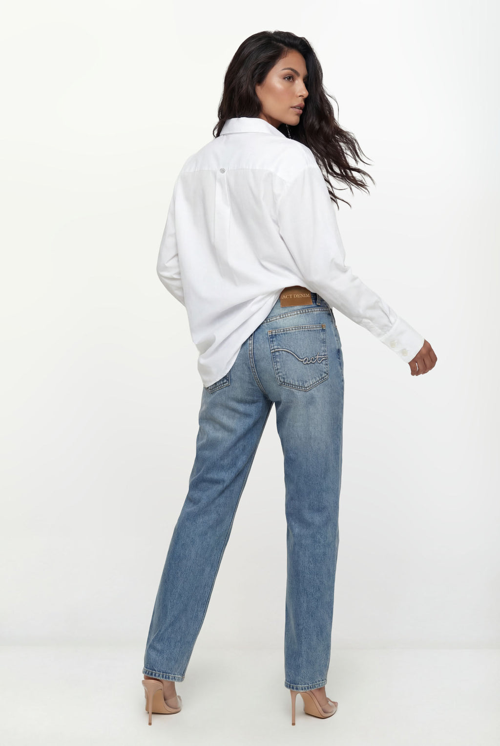 Camisa Ampla ACT Feminina Off White
