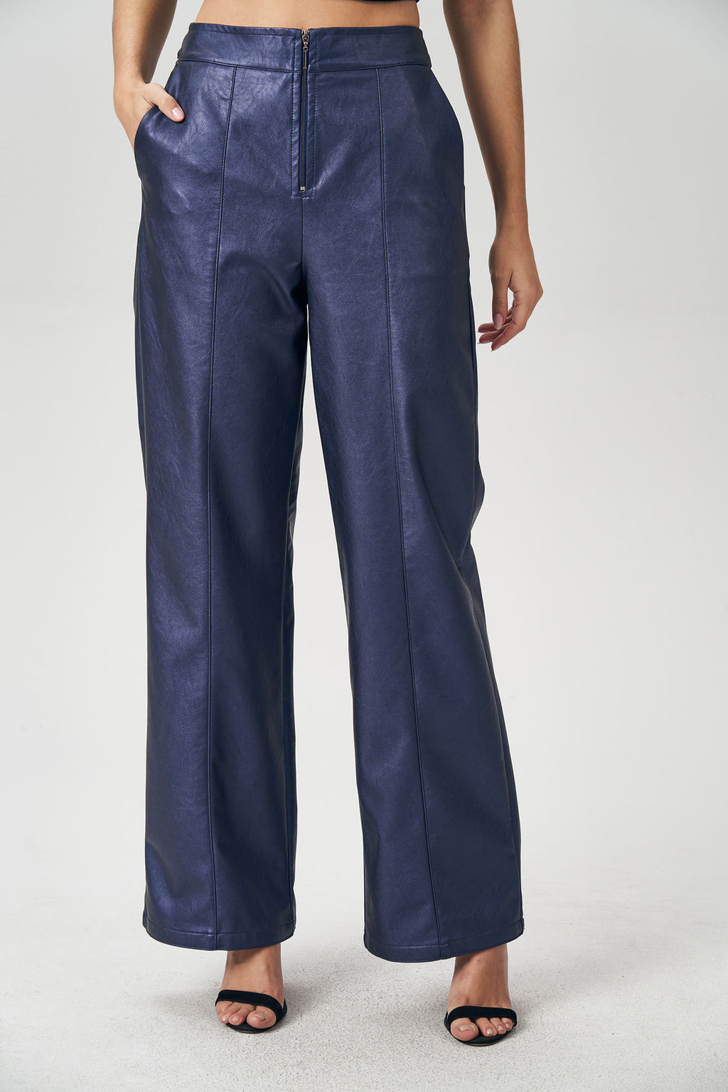 Calça Sublime PU Feminina Acostamento Ultramarine