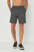 Bermuda Básica Casual Masculina Acostamento Chumbo