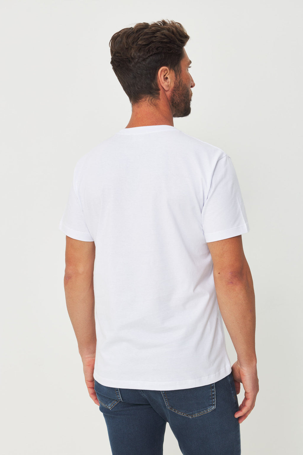 Camiseta Estilo Urbano Masculina Acostamento Branco