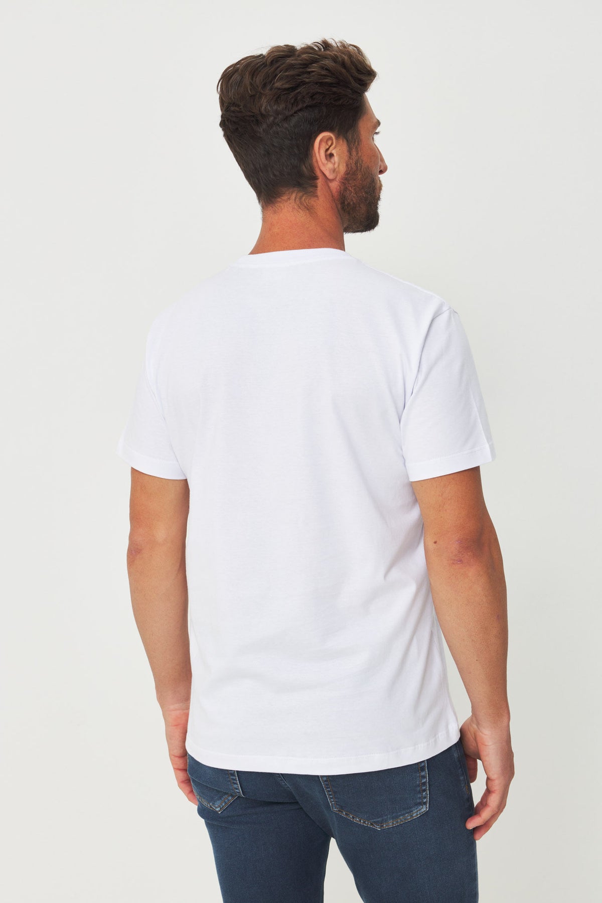 Camiseta Estilo Urbano Masculina Acostamento Branco