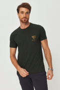 Camiseta Garra Mirassol Masculina Acostamento Verde Folhagem