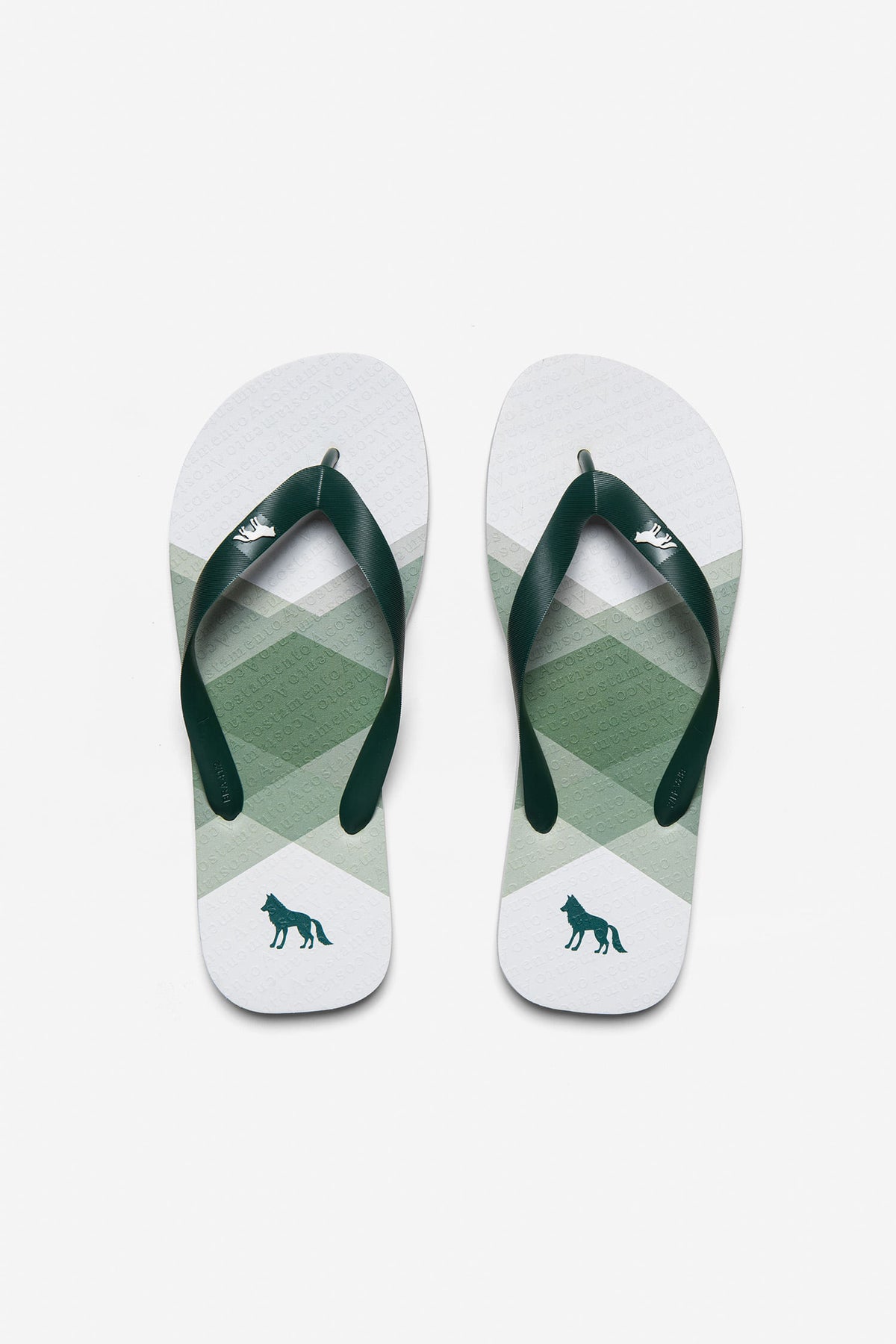 Chinelo Light Masculino Acostamento Verde