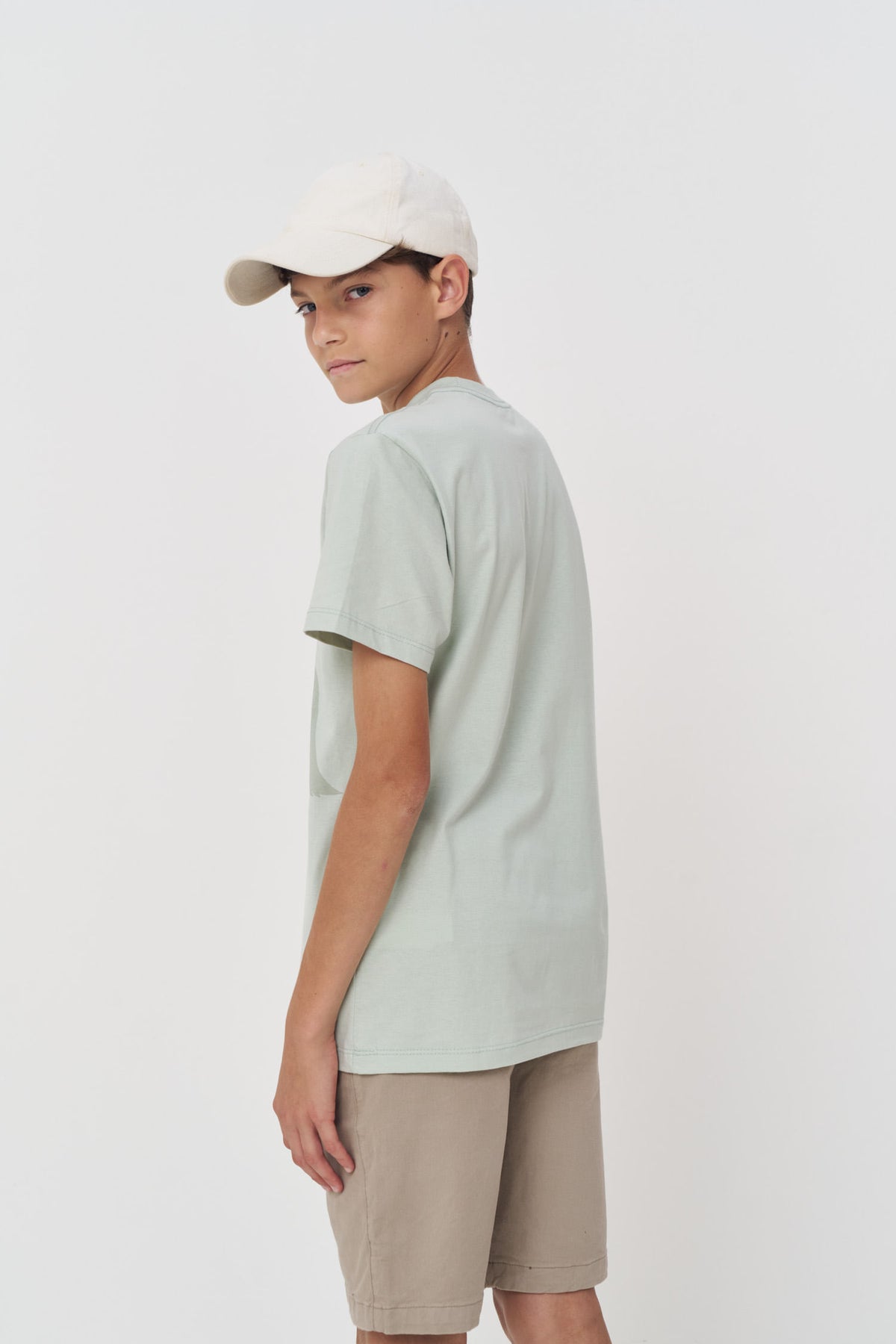 Camiseta Urban Menino Acostamento Next Verde Cidreira