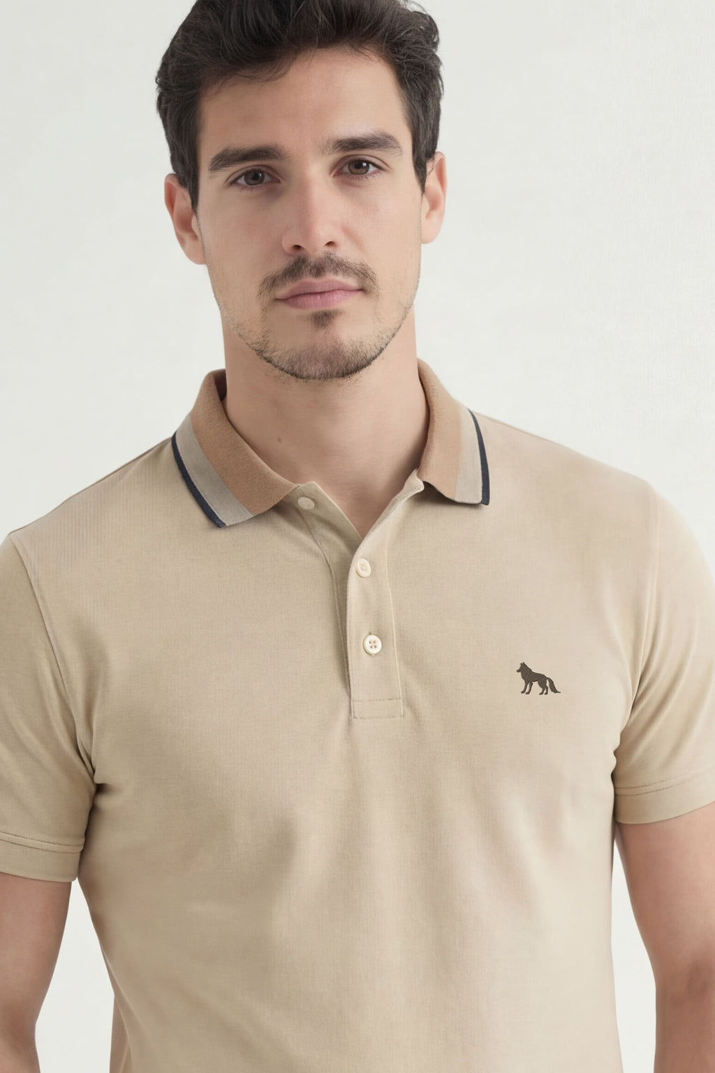 Polo Essencial Bordada Masculina Acostamento Goanna