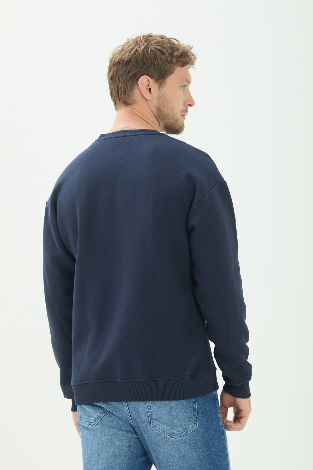 Blusão Moletom Clean Masculino Acostamento Marinho