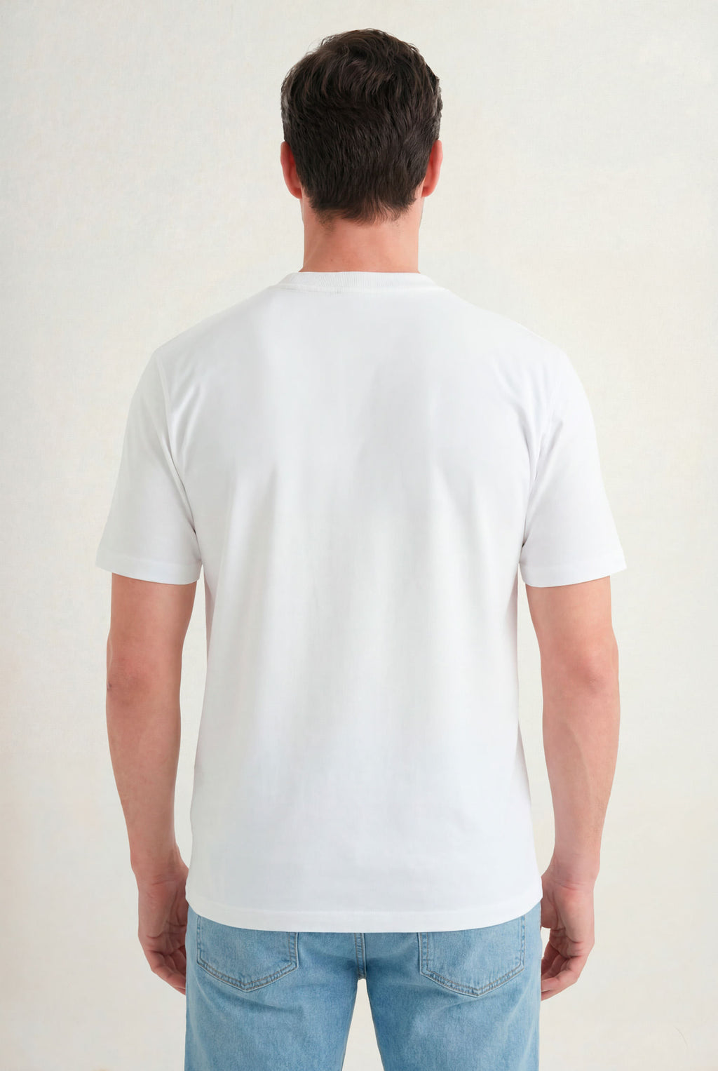 Camiseta Básica Masculino Acostamento Branco