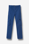 Calça Sarja Rock Cargo Menino Acostamento Next Azul Navy