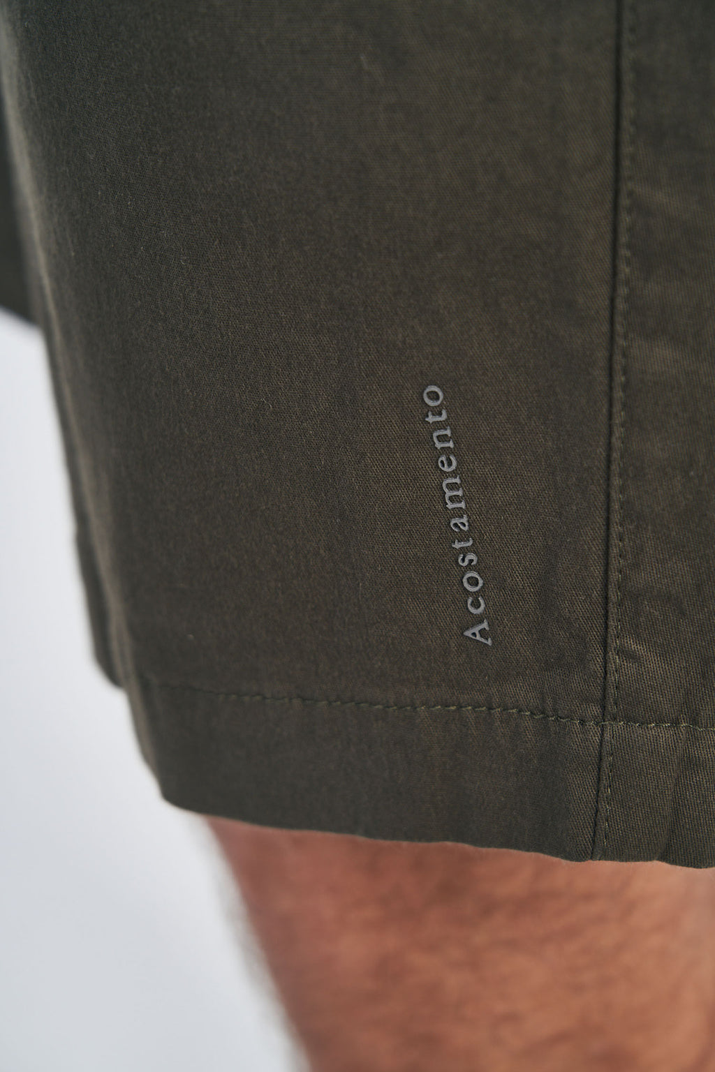 Bermuda Casual Masculina Acostamento Verde