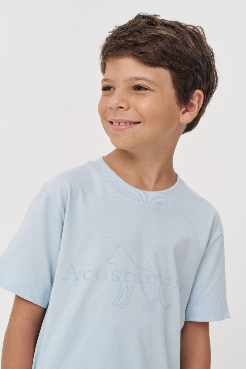 Camiseta Moderna Menino Acostamento Next Branco