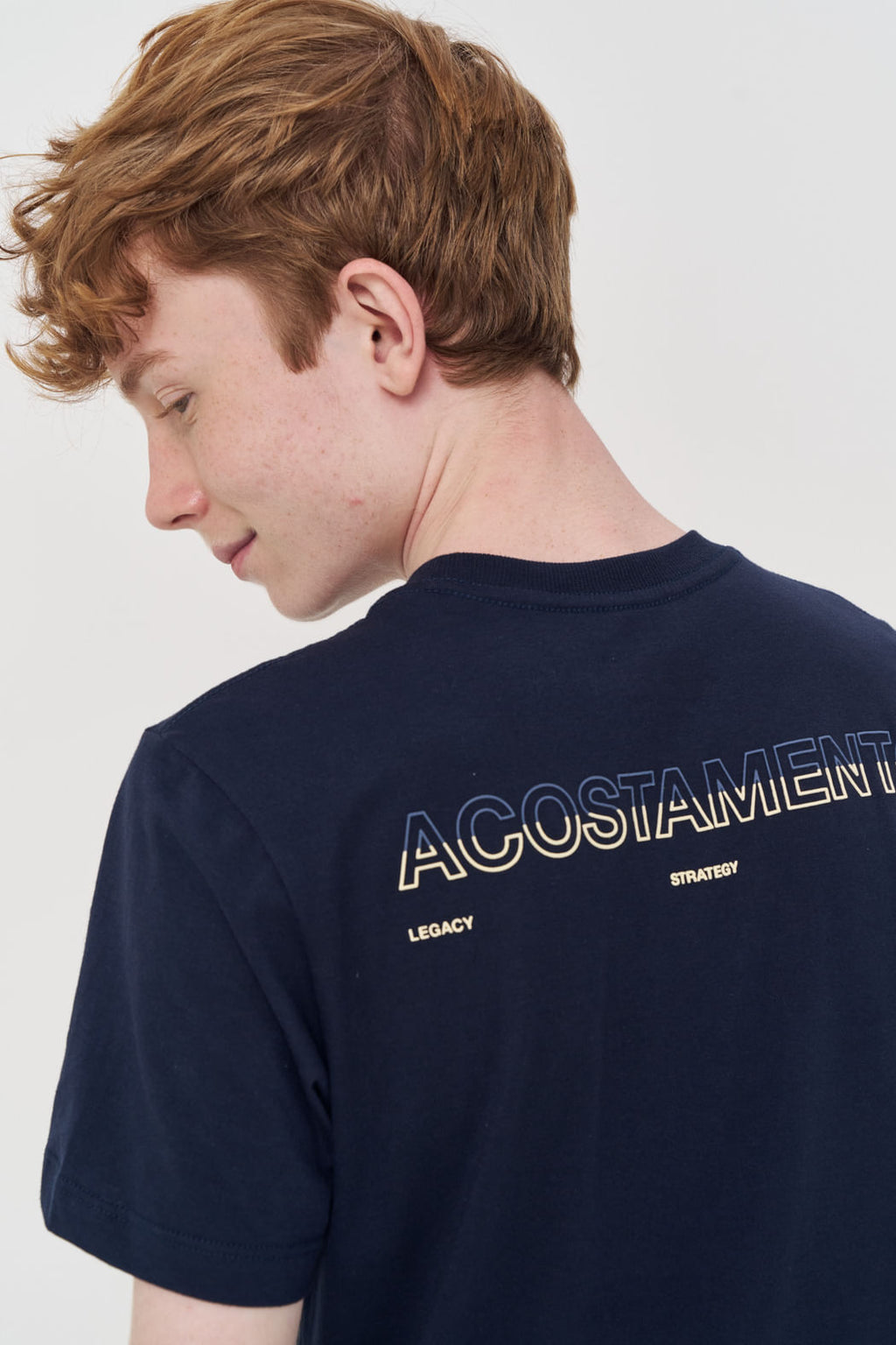 Camiseta Casual Estampada Menino Acostamento Next Preto