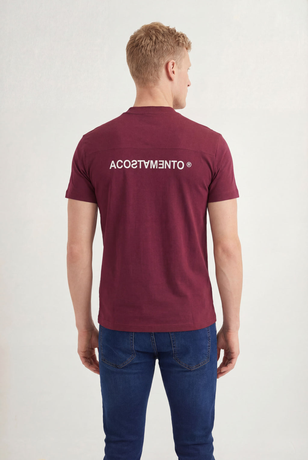 Camiseta Casual Logo Masculina Acostamento Barca