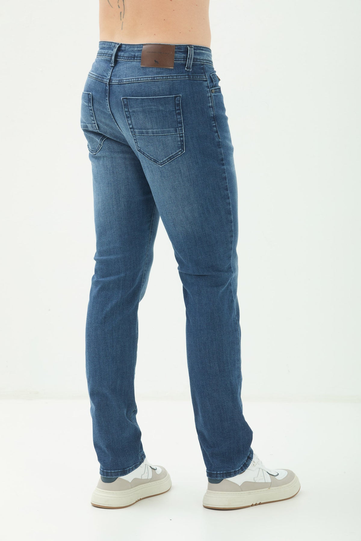 Calça Jeans Rock Thermotech Masculina Acostamento Jeans Intermediario