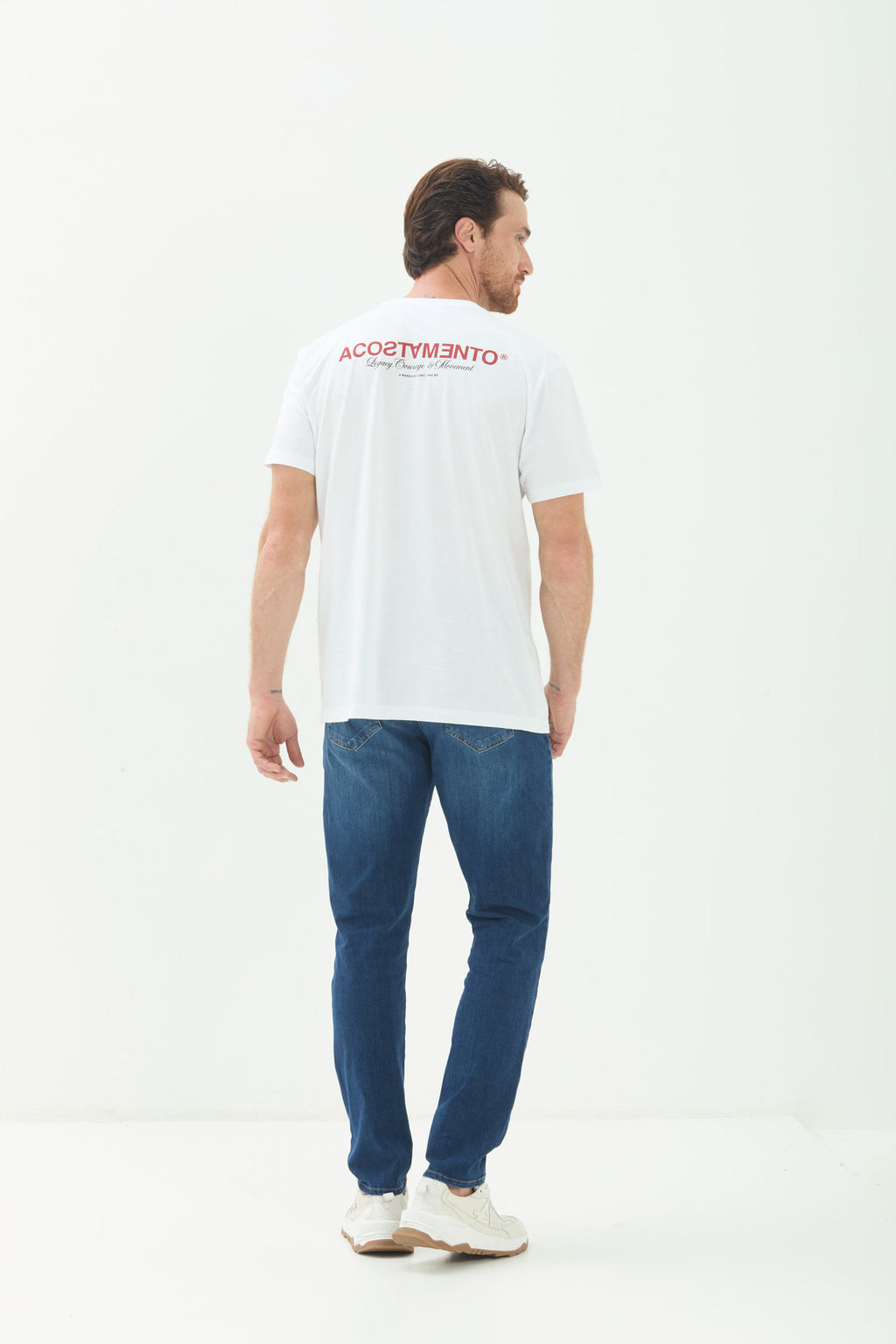 Calça Jeans Skinny 360 Flex Tech Masculina Acostamento Jeans Escuro
