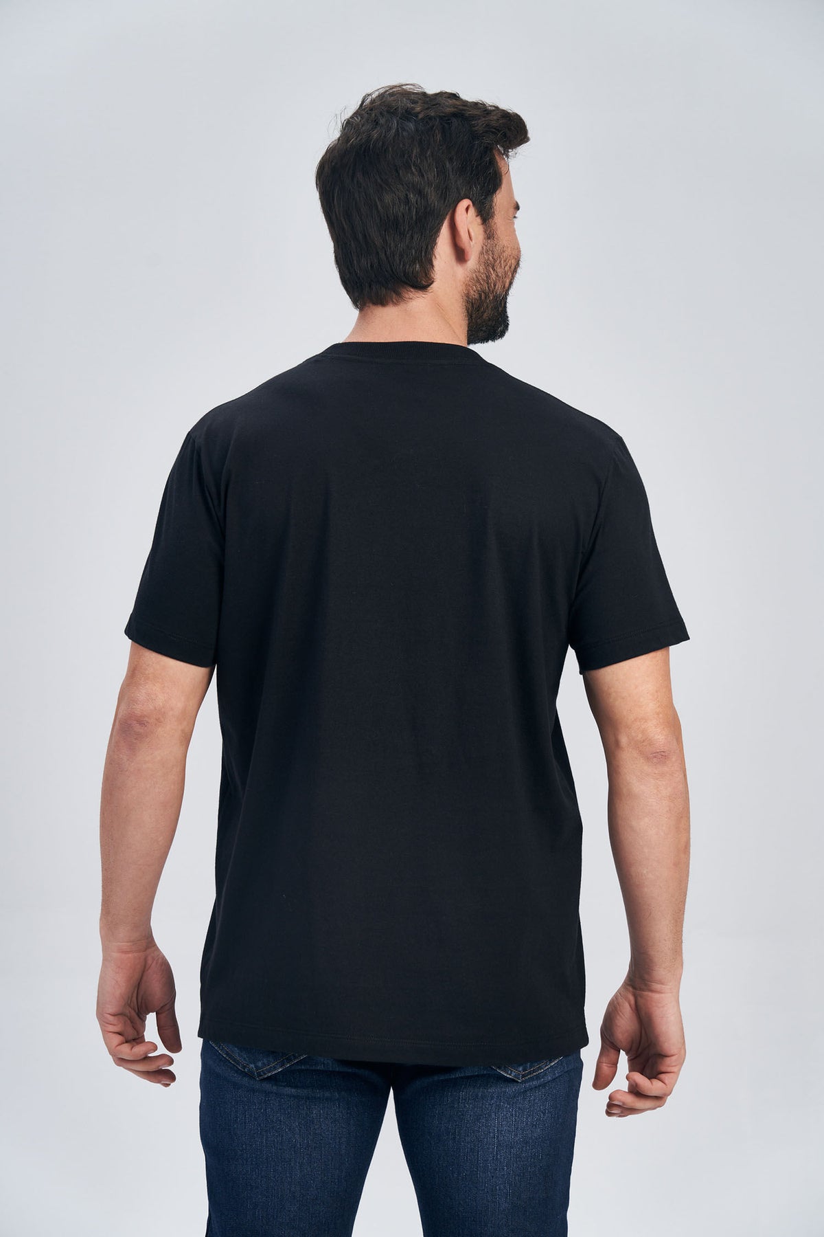 Camiseta Old School Masculina Acostamento Preto