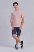 Camiseta Letters Central Menino Acostamento Next Rosa Cha