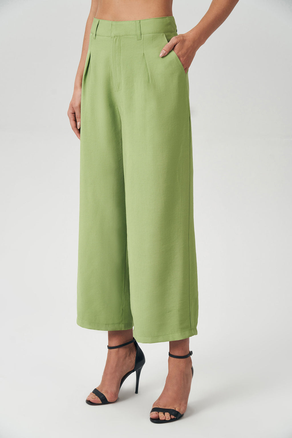 Calça Sarja Pantalona Feminina Acostamento Garden