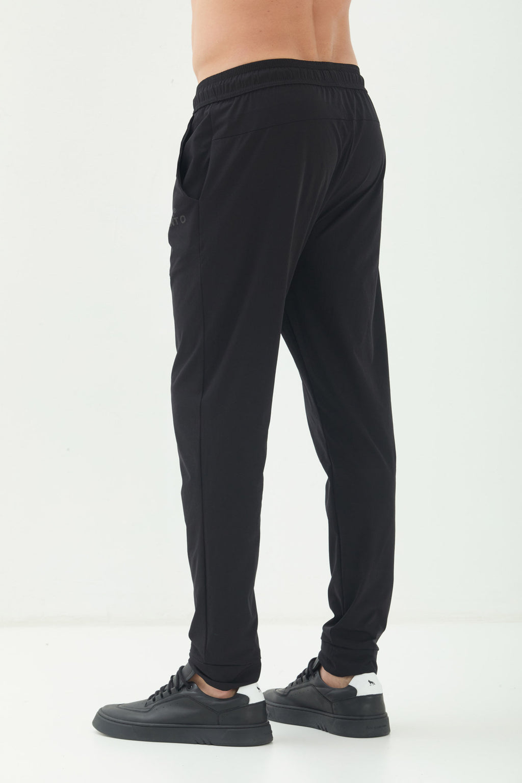 Calça Tech Esportiva Masculina Acostamento Preto