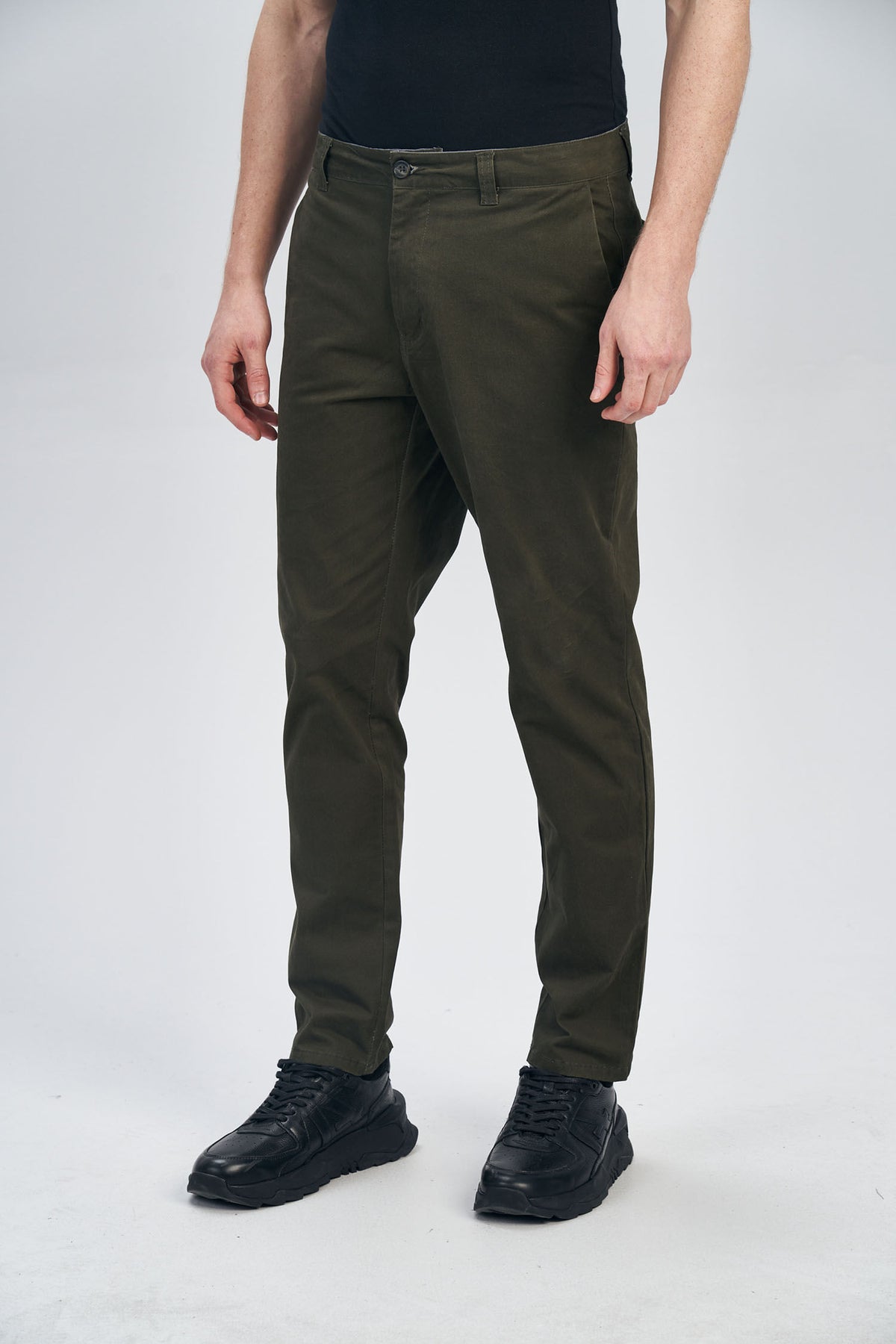 Calça Bolso Faca Cotton Masculina Acostamento Verde
