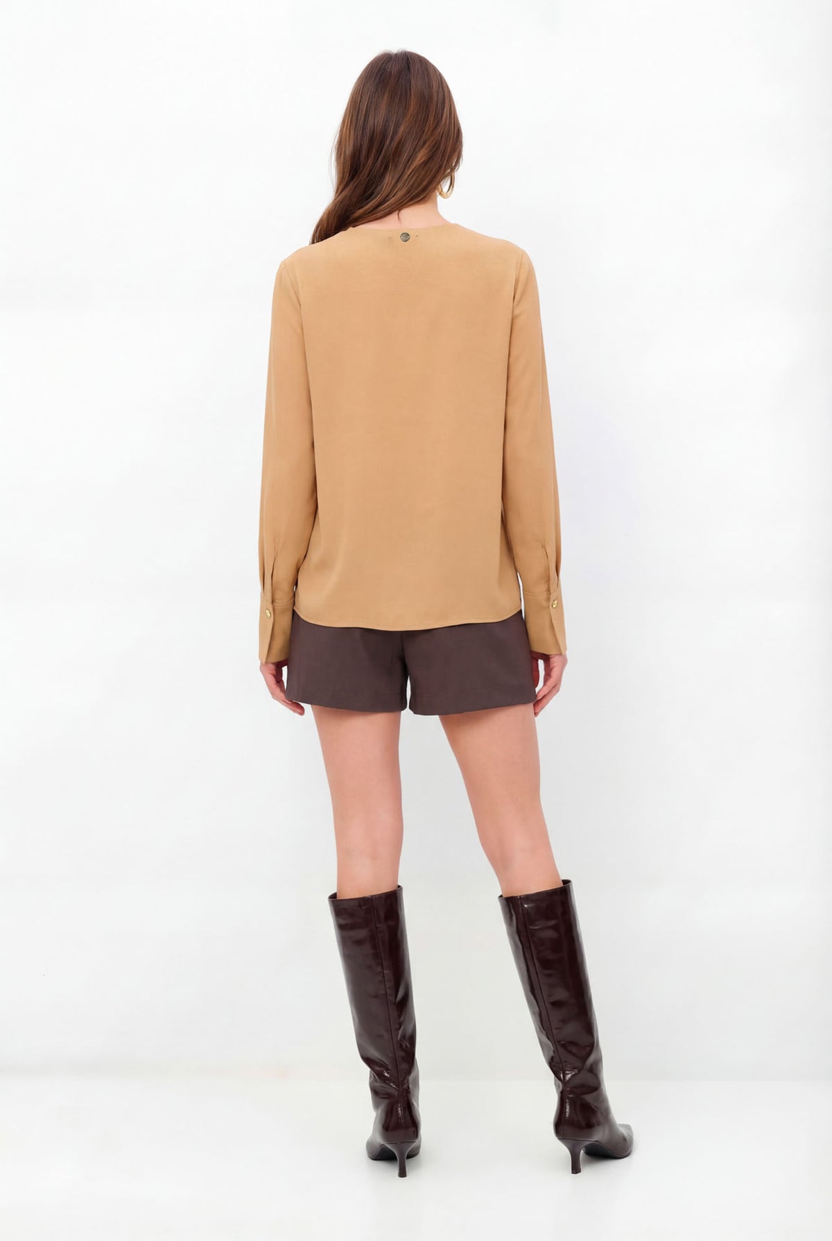 Blusa Manga Longa Clássica ACT Feminina Fendi