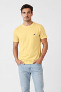 Camiseta Casual Masculina Acostamento Amarelo Sunlight