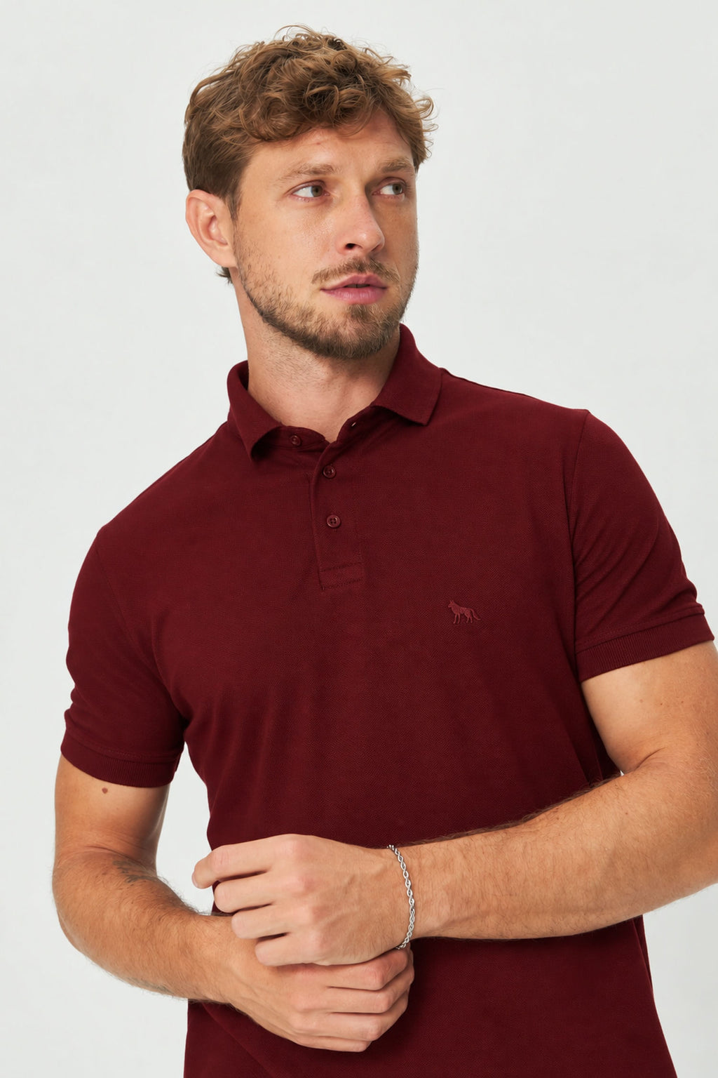 Polo Pima Masculina Acostamento Bali