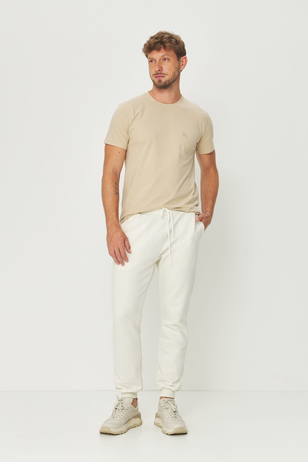 Camiseta Algodão Clássica Masculina Acostamento Goanna