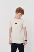 Camiseta Estampada Menino Acostamento Next Off White Marfim