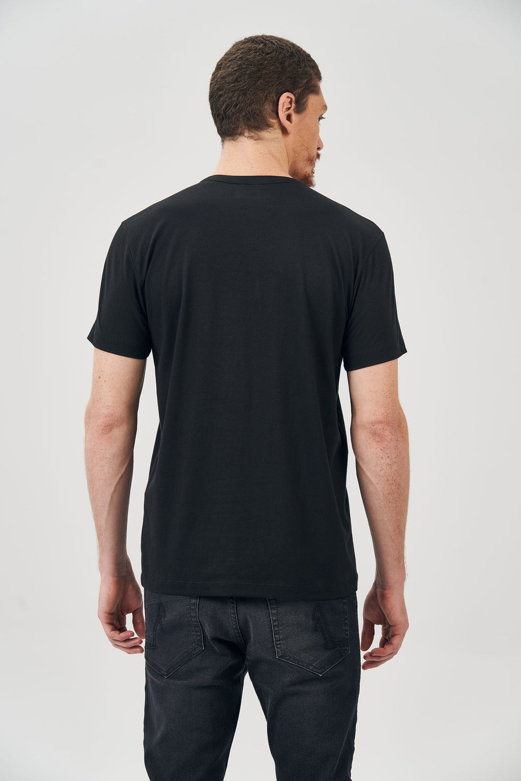 Camiseta Gola Henley Masculino Acostamento Bordo Sangria