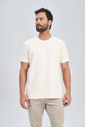 Camiseta Malha Berlim Masculina Acostamento Off White
