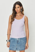 Regata Básica Feminina Acostamento Lilac