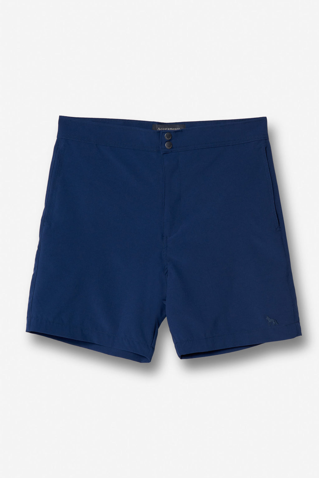 Shorts Com Elastano Masculino Acostamento Marinho