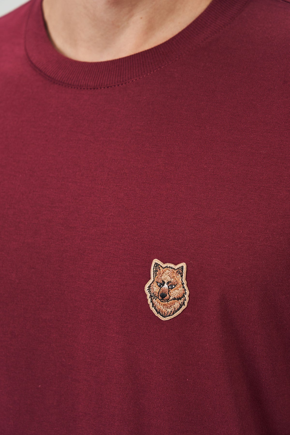 Camiseta Manga Longa Patch Masculina Acostamento Bordo Sangria