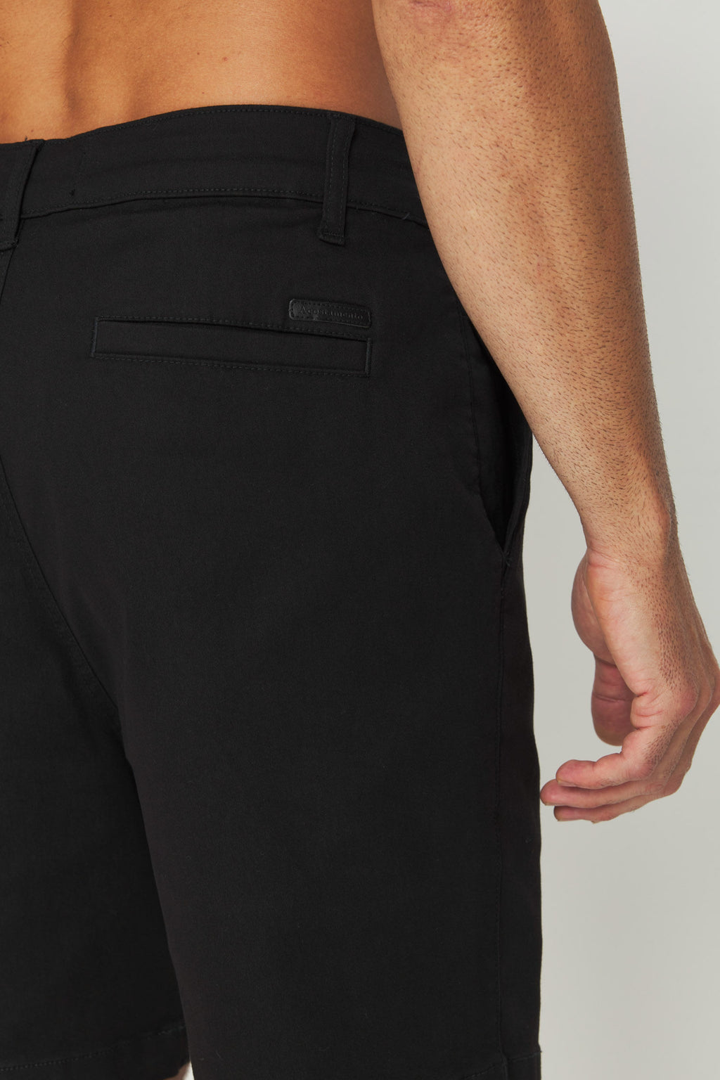 Bermuda Casual Versátil Masculina Acostamento Preto