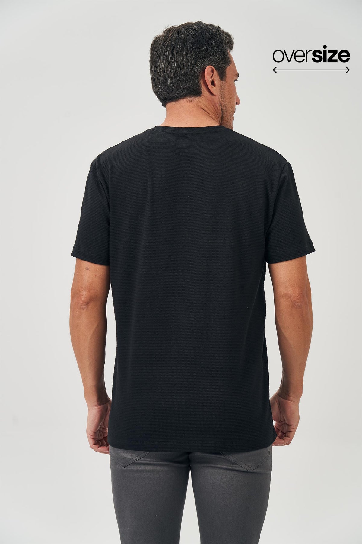 Camiseta Malha Square Masculina Oversize Acostamento Branco