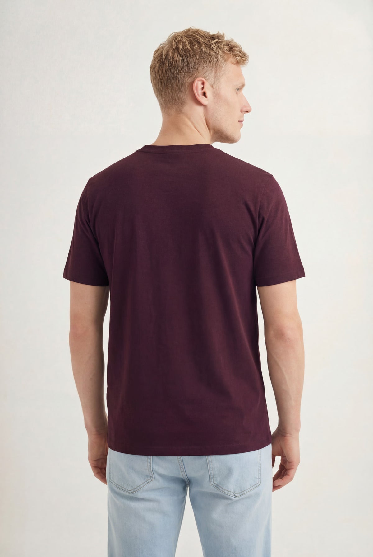 Camiseta Casual Manga Curta Masculina Acostamento Barca