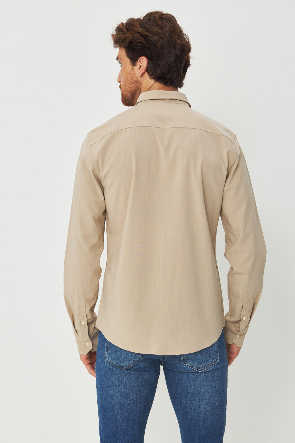 Camisa Tech Manga Longa Basic Masculino Acostamento Areia