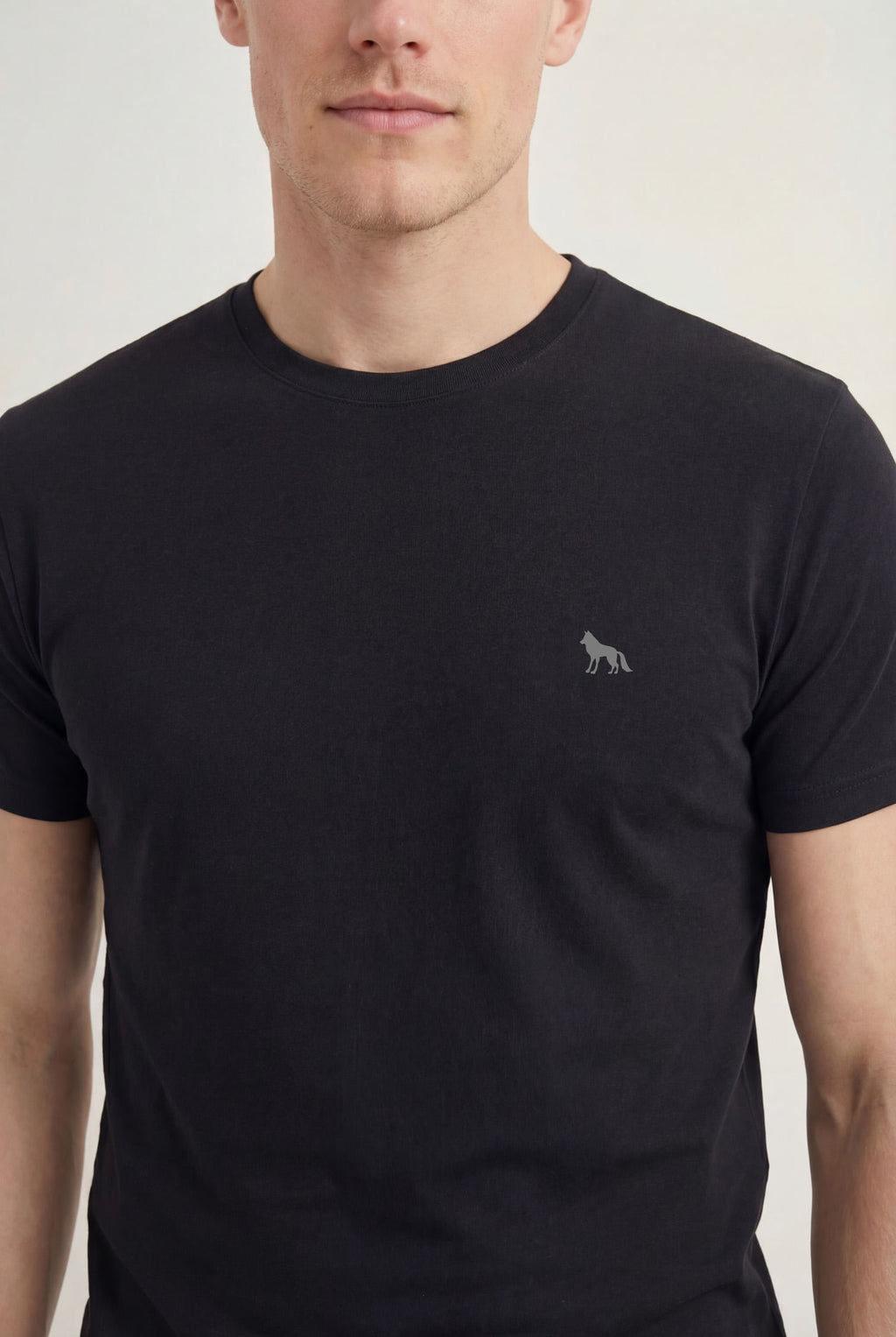 Camiseta Tech Modal Wolf Masculina Acostamento Preto