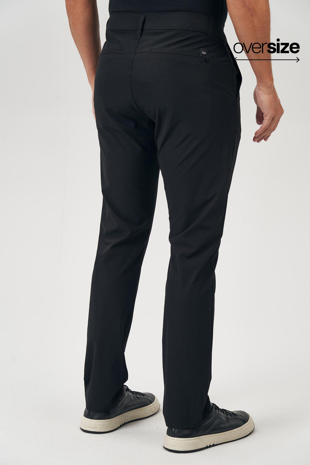 Calça Chino Poliamida UV Masculina Oversize Acostamento Marinho