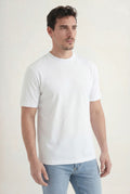 Camiseta Básica Masculino Acostamento Branco