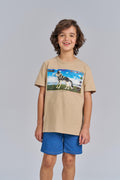 Camiseta Wolf Game Menino Acostamento Next Goanna