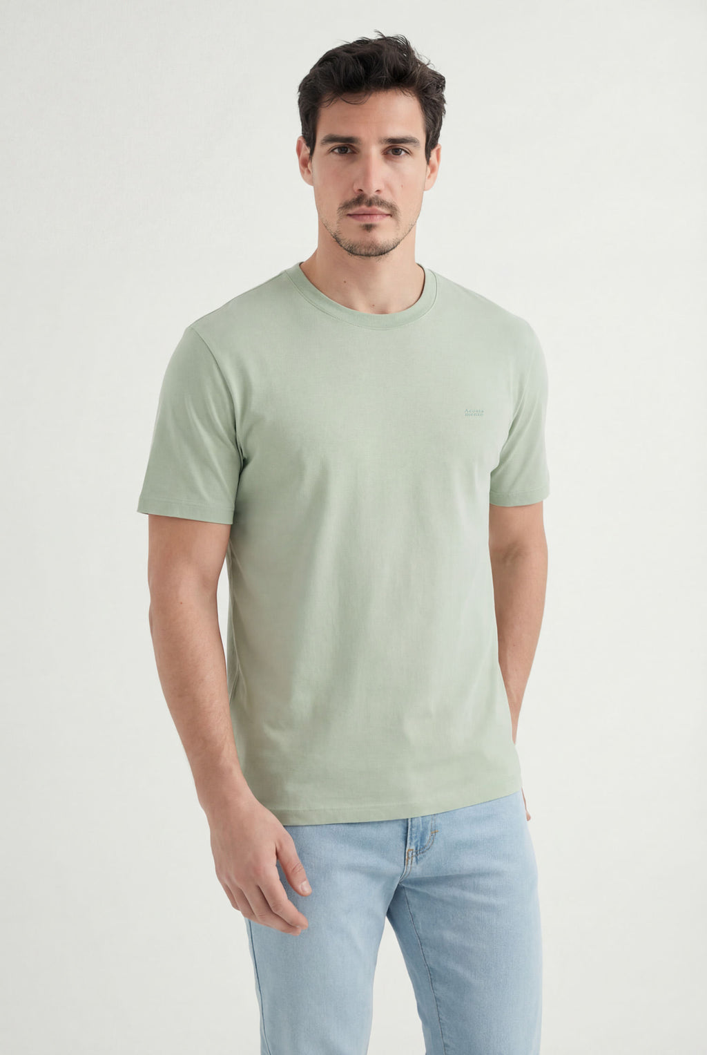 Camiseta Essencial Masculina Acostamento Verde Cidreira